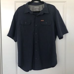 Men’s Orvis button up XL dry wick quick dry